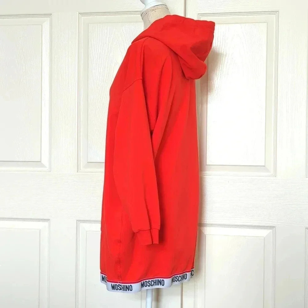 Moschino Underwear Orange/Red Sweatshirt Dress - Picture 7 of 12